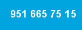 951 665 75 15 951 665 75 15